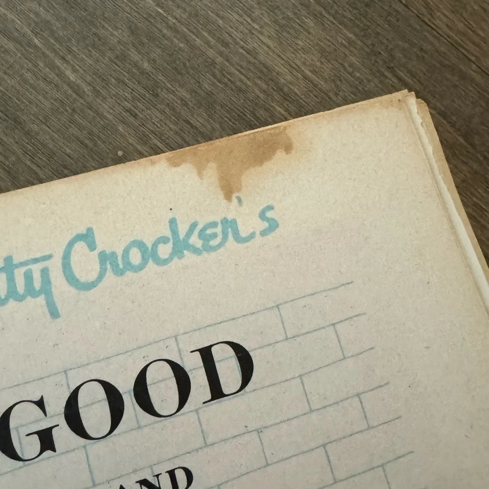 Betty Crockers Good and Easy Cook Book First Edition 4th Printing Vintage 1954